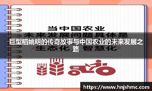 巨型稻姚明的传奇故事与中国农业的未来发展之路